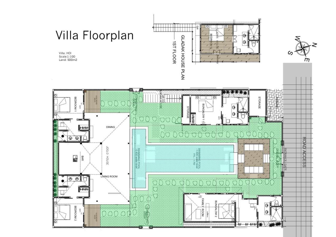 Villa Hoi By Alfred In Bali スミニャック エクステリア 写真